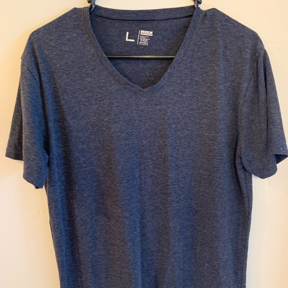 Mens RBX short sleeved V neck tee